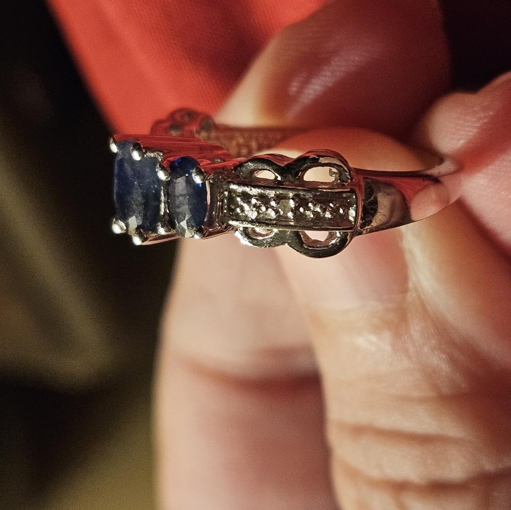 Sapphire ring - Picture 5 of 8
